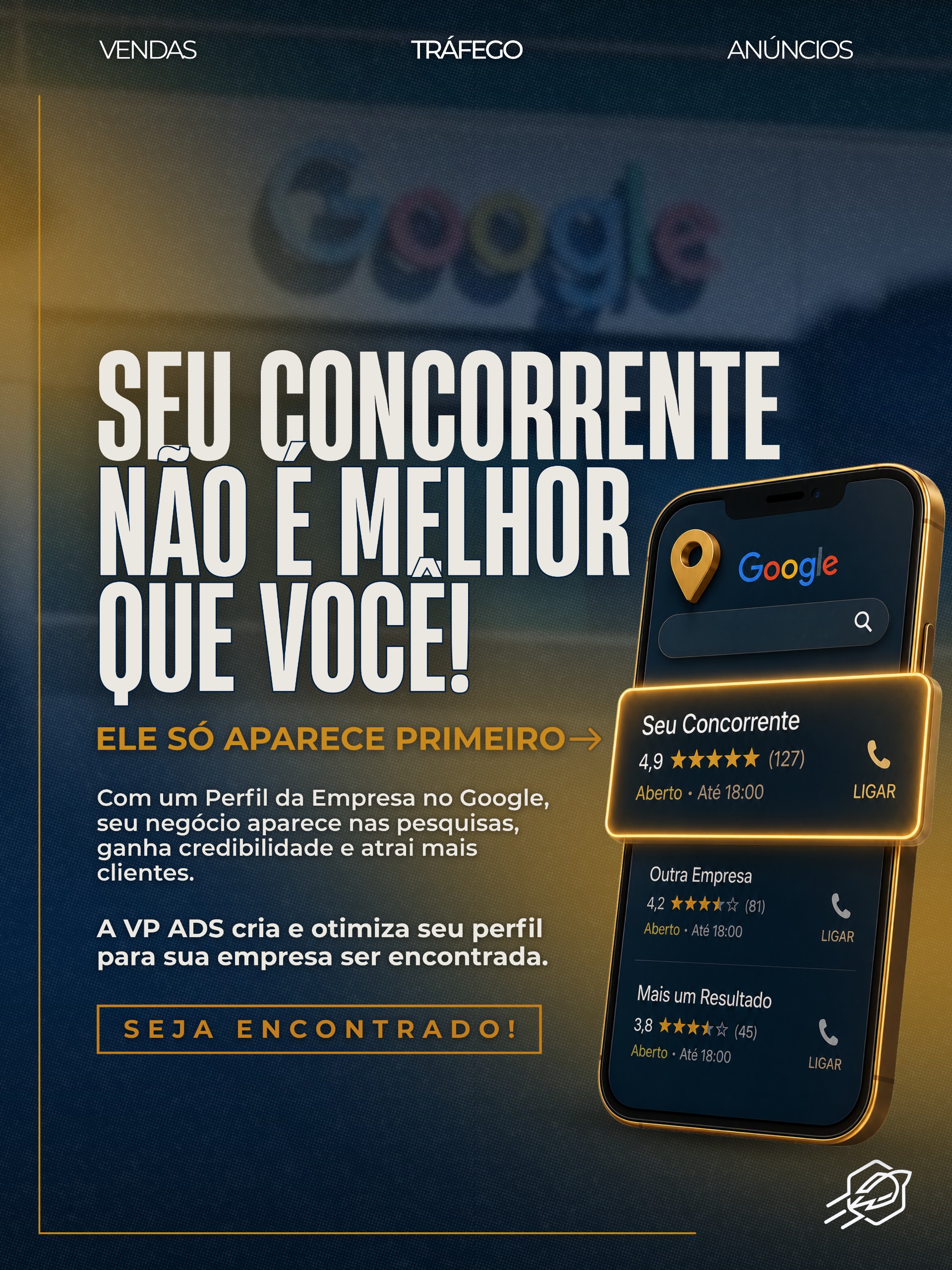 Post da VP Ads: seu concorrente não é melhor que você